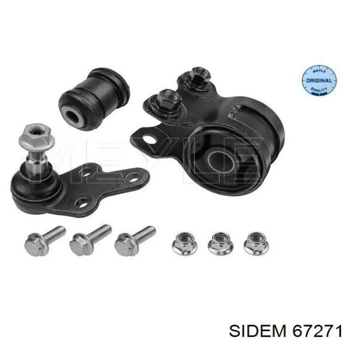 Правый рычаг передней нижней подвески Sidem 67271 цена, от 80.77 USD