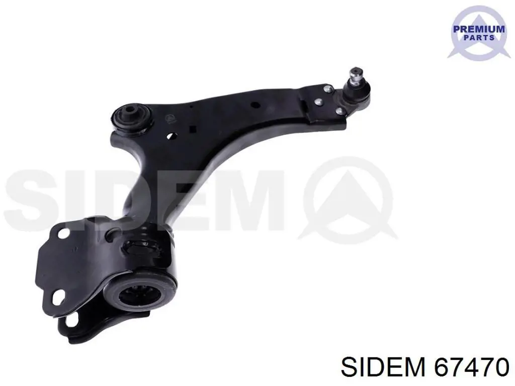 Левый рычаг передней нижней подвески Sidem 67470 цена, от 134.36 USD