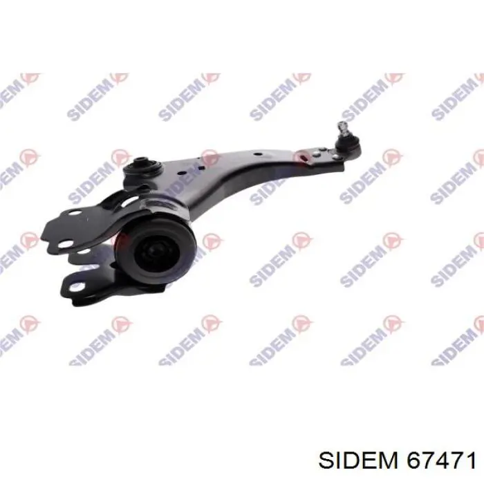 Правый рычаг передней нижней подвески Sidem 67471 цена, от 139.73 USD