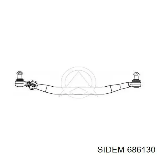 Тяга поперечная передней подвески 686130 Sidem