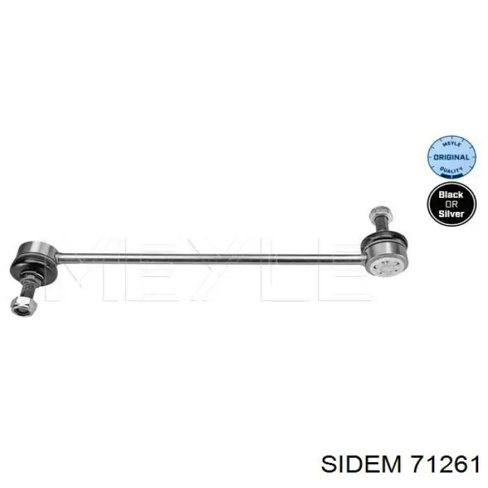 Тяга переднего стабилизатора Sidem 71261 цена, от 13.14 USD