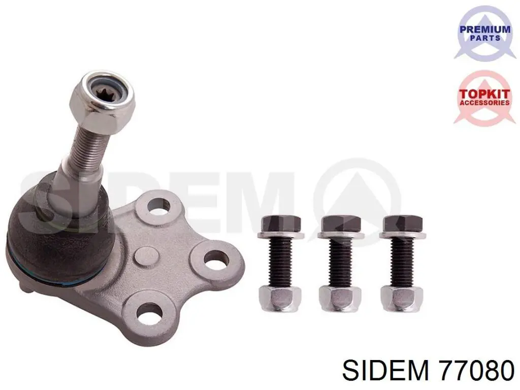 Шаровая опора, нижняя Sidem 77080 цена, от 15.25 USD