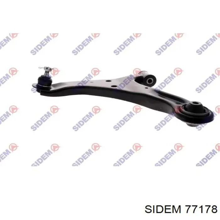 Левый рычаг передней нижней подвески Sidem 77178 цена, от 78.96 USD
