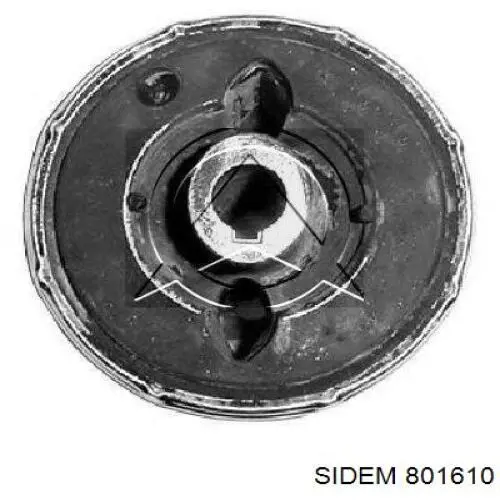 Сайлентблок переднего нижнего рычага Sidem 801610