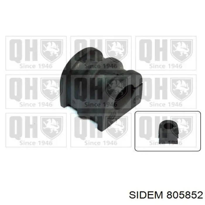 Втулка переднего стабилизатора Sidem 805852 цена, от 3.44 USD