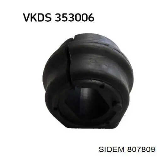 Втулка переднего стабилизатора Sidem 807809 цена, от 5.58 USD