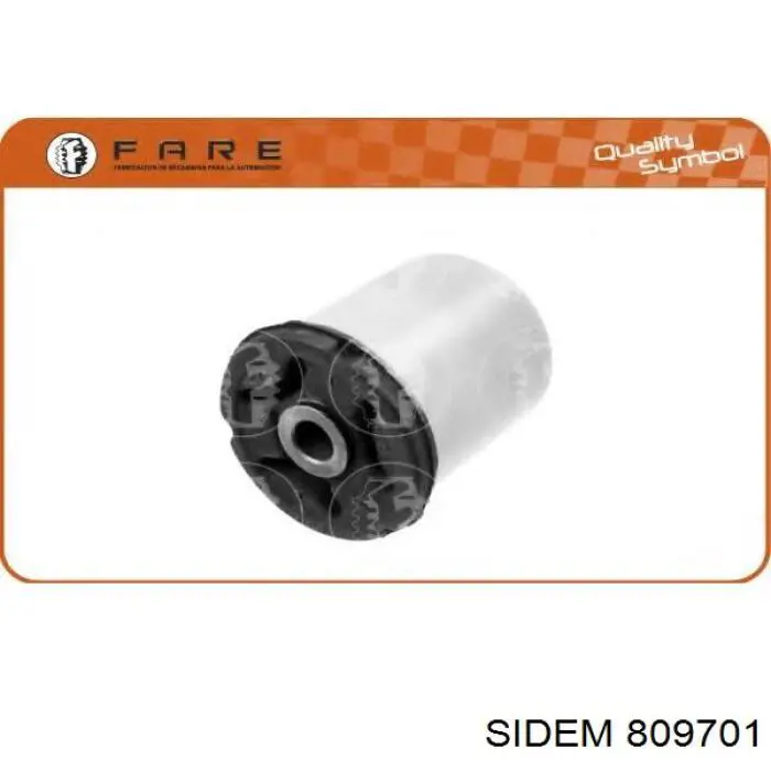 Сайлентблок подрамника задний Sidem 809701