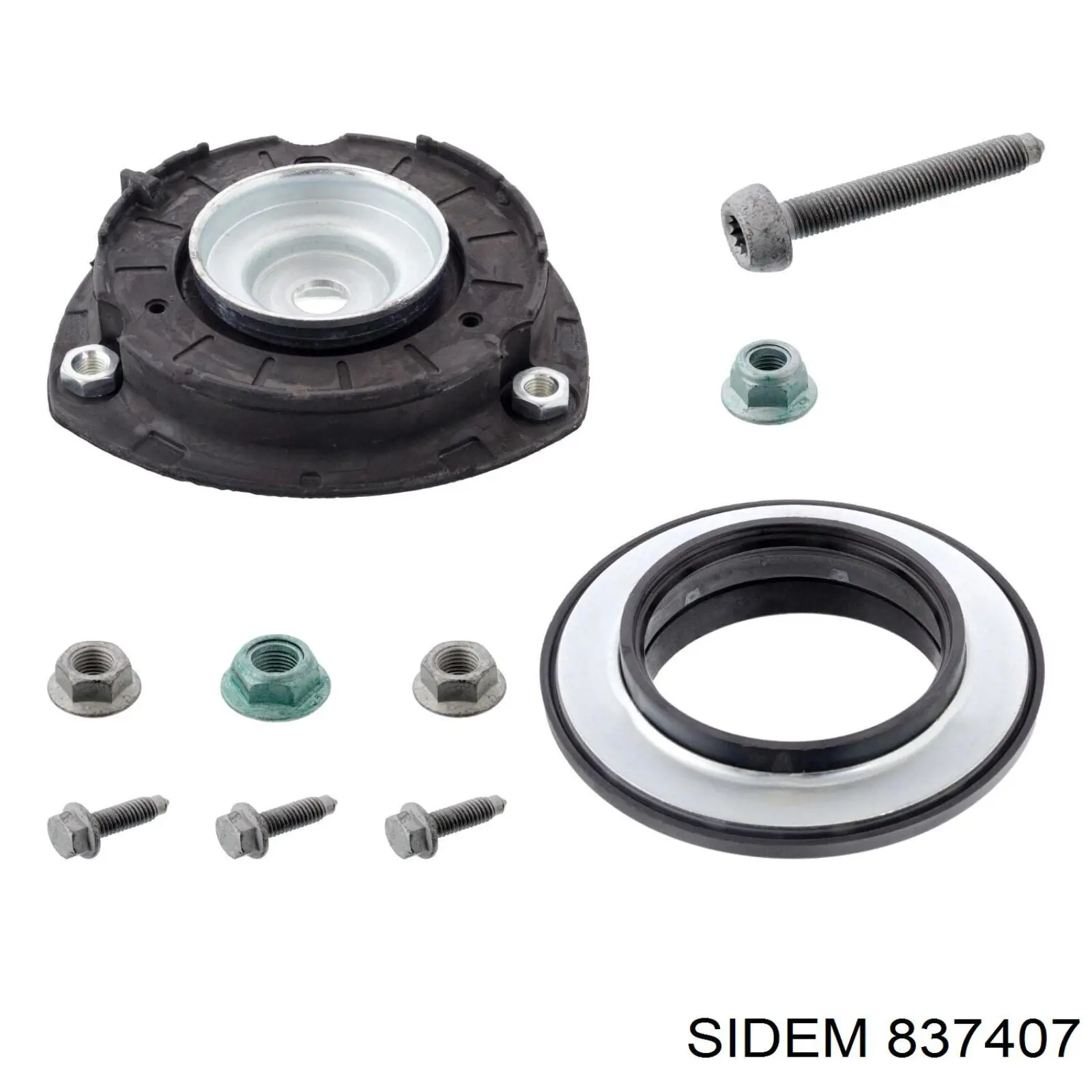 Опора стойки амортизатора переднего Sidem 837407 цена, от 16.67 USD