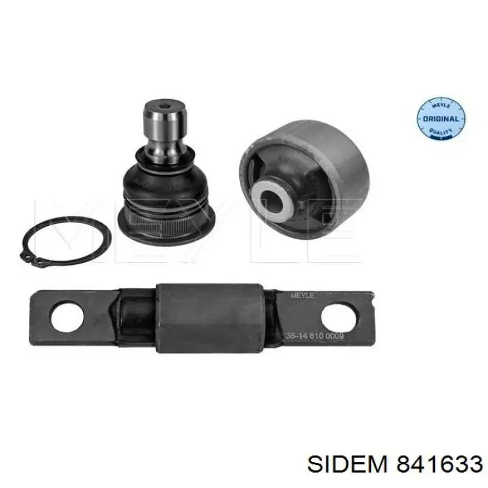 Сайлентблок переднего нижнего рычага Sidem 841633