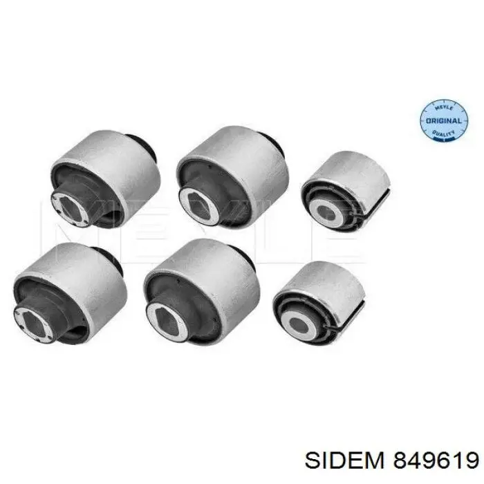 Сайлентблок передней подвески Sidem 849619 цена, от 8.87 USD