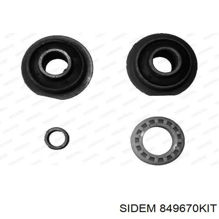 Сайлентблок передней подвески Sidem 849670KIT цена, от 20.67 USD