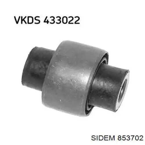 Наружный сайлентблок заднего поперечного рычага  Sidem 853702