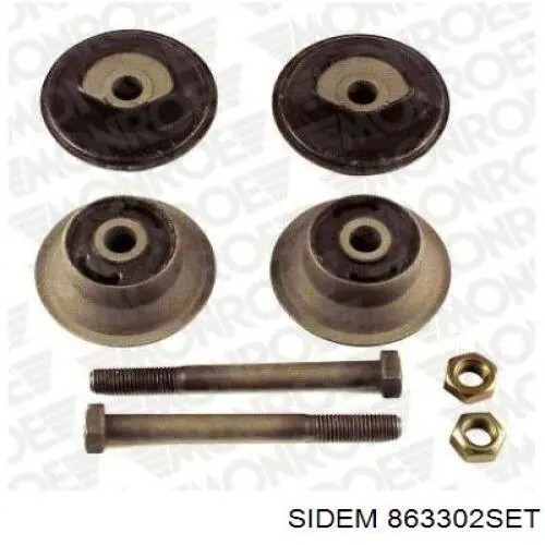 Сайлентблок задней балки 863302SET Sidem