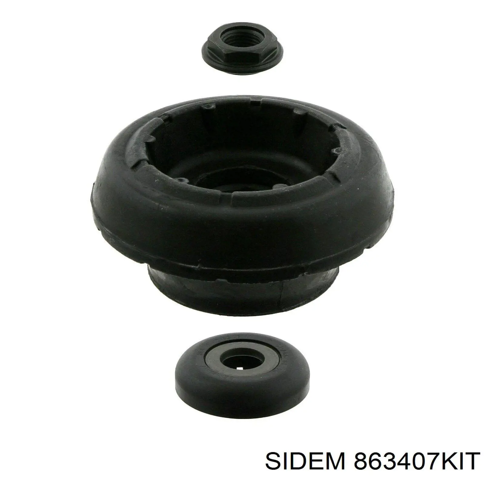 Опора стойки амортизатора переднего Sidem 863407KIT цена, от 11.81 USD