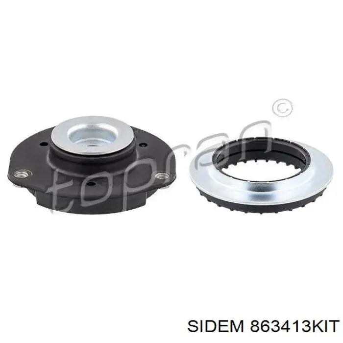 Опора стойки амортизатора переднего Sidem 863413KIT цена, от 24.33 USD