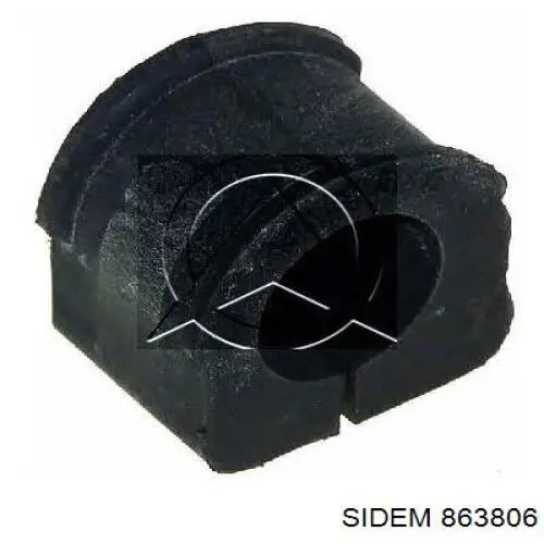 Втулка переднего стабилизатора Sidem 863806 цена, от 3.02 USD