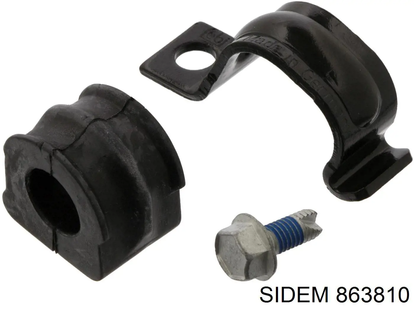 Втулка переднего стабилизатора Sidem 863810 цена, от 2.47 USD