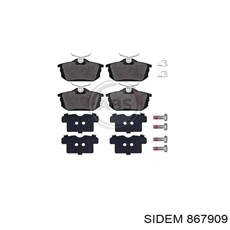 Резинка заднего стабилизатора Sidem 867909 цена, от 4.16 USD