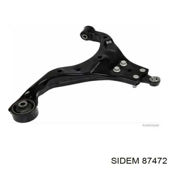 Левый рычаг передней нижней подвески Sidem 87472 цена, от 65.39 USD