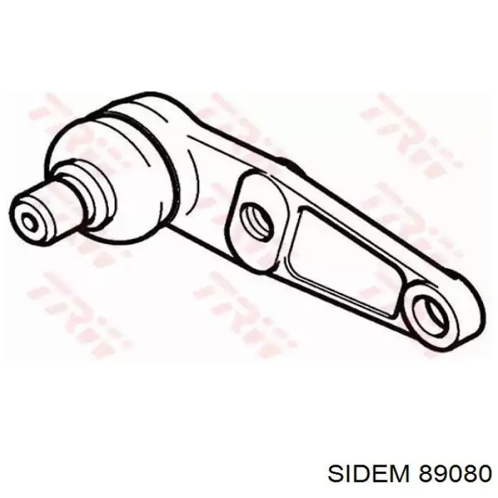89080 Sidem Палец шаровой нижний