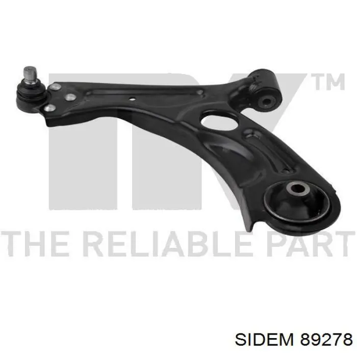 Левый рычаг передней нижней подвески Sidem 89278 цена, от 59.34 USD