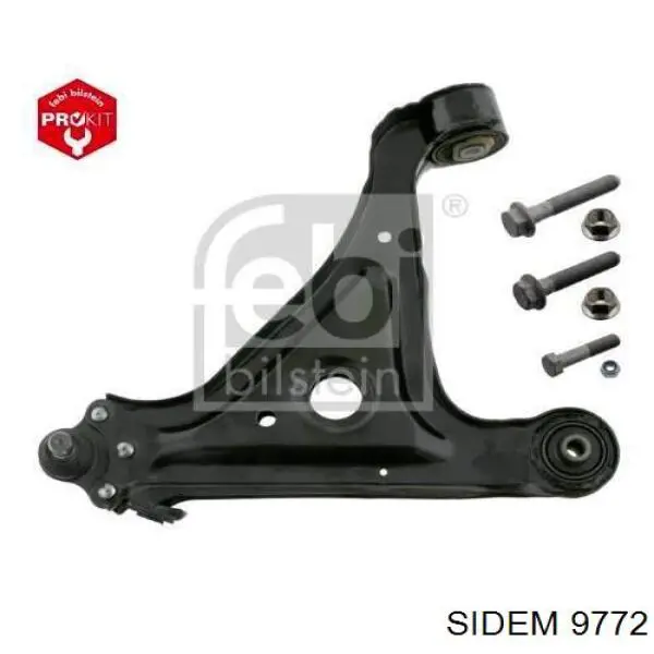 Левый рычаг передней нижней подвески Sidem 9772 цена, от 74.41 USD