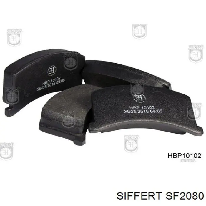Колодки Siffert SF2080 цена, от 15.39 USD