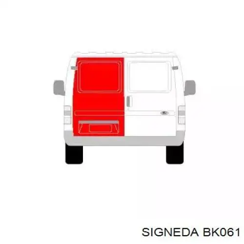 Gancho de reboque BK061 Signeda