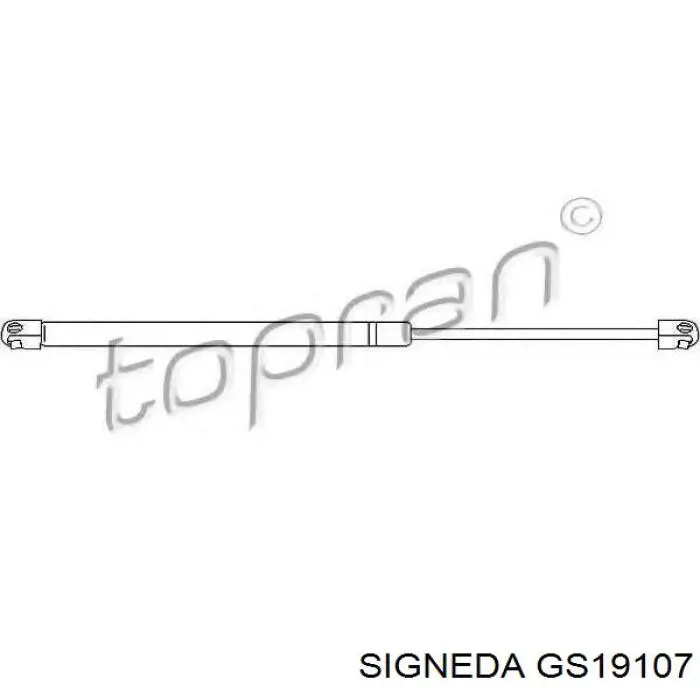 Амортизатор багажника GS19107 Signeda