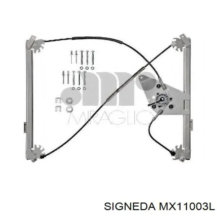 MX11003L Signeda механизм стеклоподъемника двери передней левой