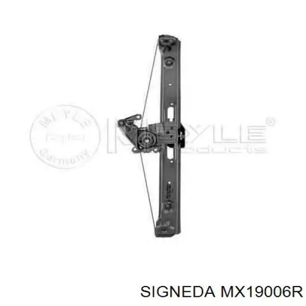 Купить MX19006R Signeda Механизм стеклоподъемника двери задней правой