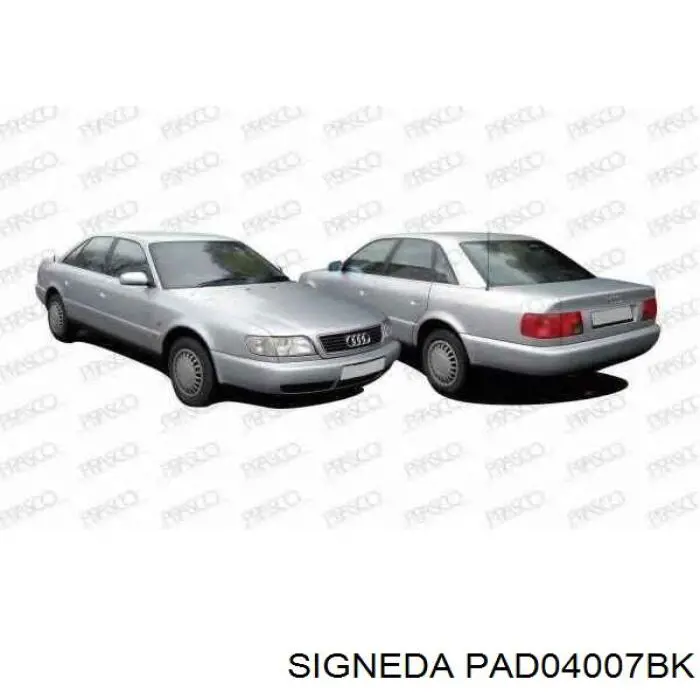 Бампер на авто VAG 4A0807103DA цена, от 119.35 USD