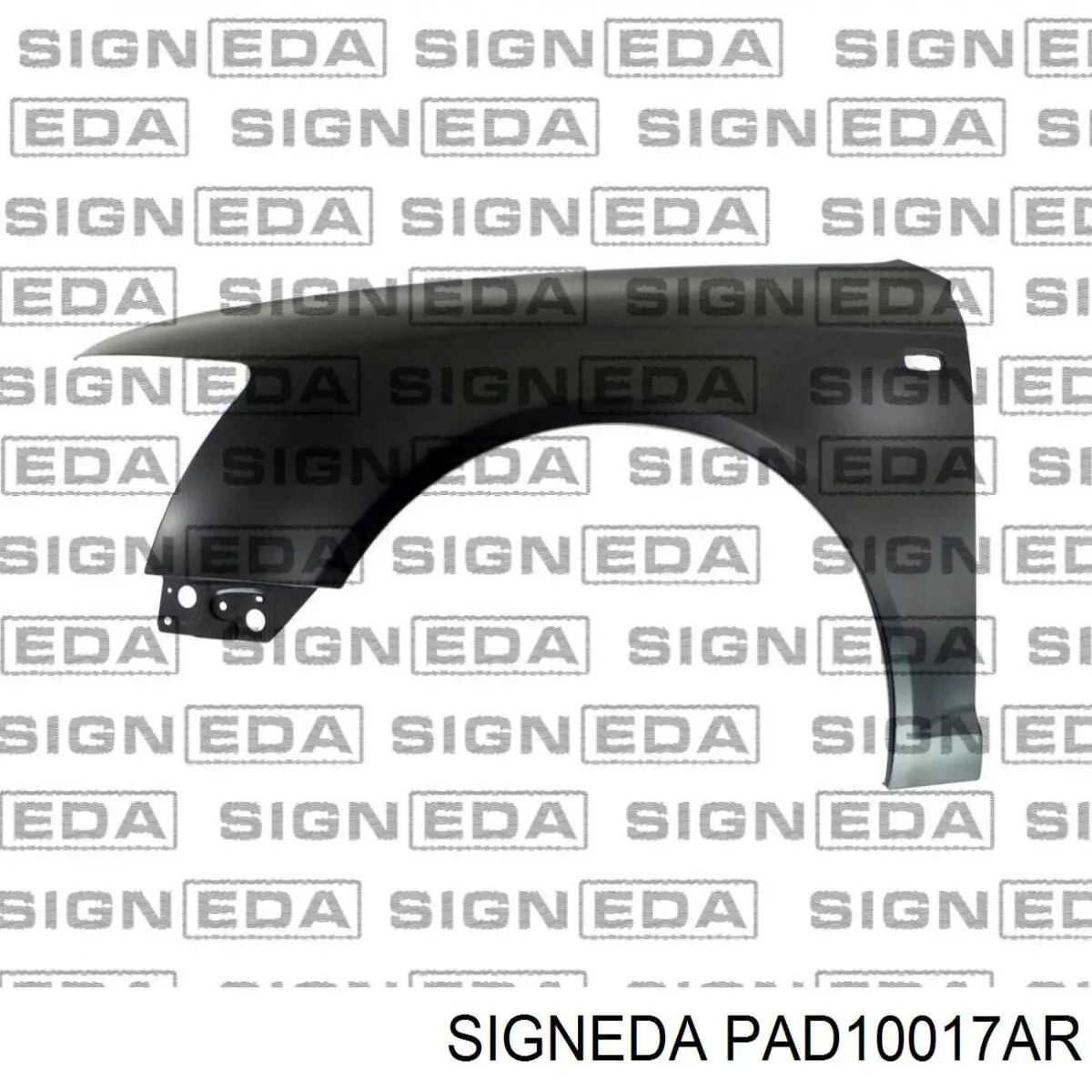 PAD10017AR Signeda крыло переднее правое
