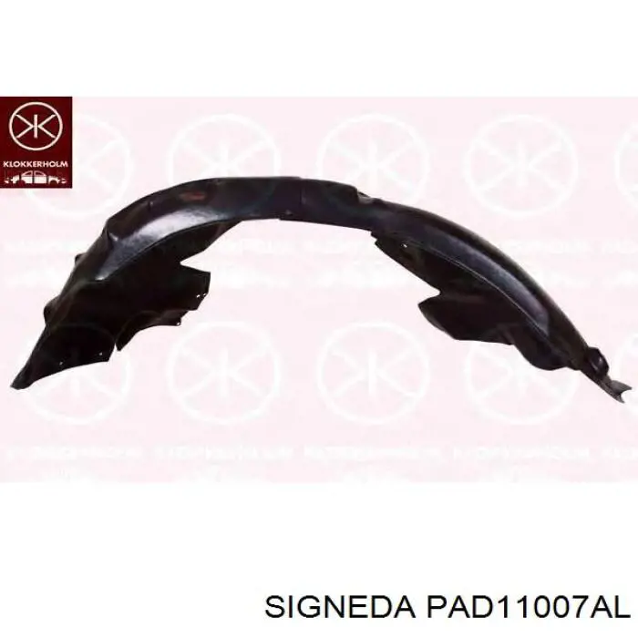 Подкрылок крыла переднего левый FPS FP0018387 цена, от 12.86 USD