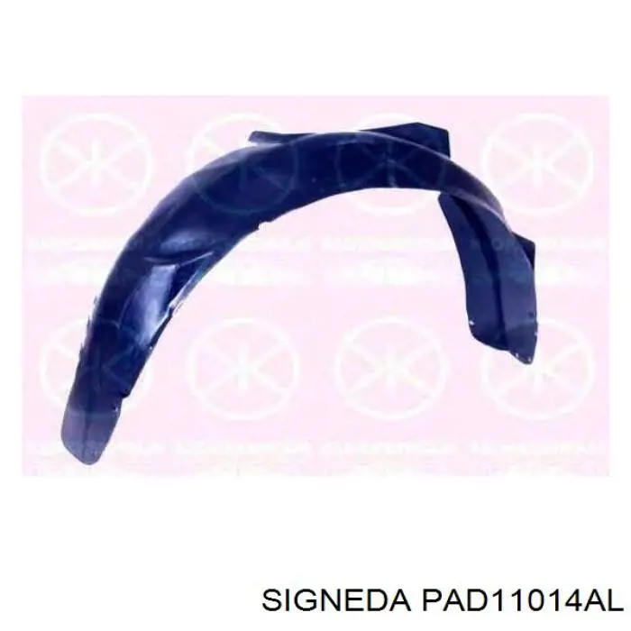 Подкрылок крыла переднего левый Signeda PAD11009AL цена, от 12.77 USD