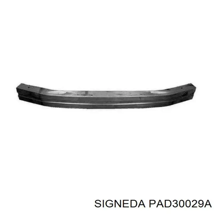 PAD30029A Signeda суппорт радиатора в сборе (монтажная панель крепления фар)