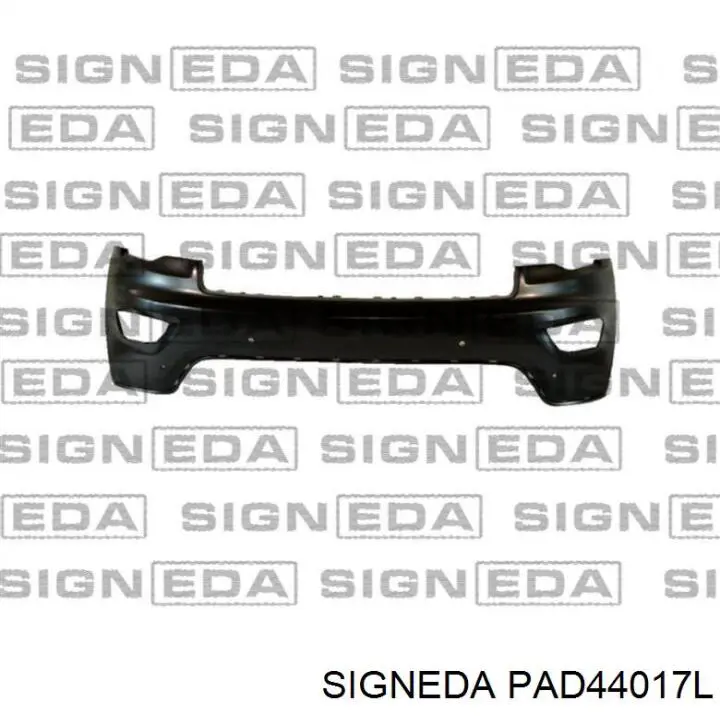 Направляющая переднего бампера левая PAD44017L Signeda