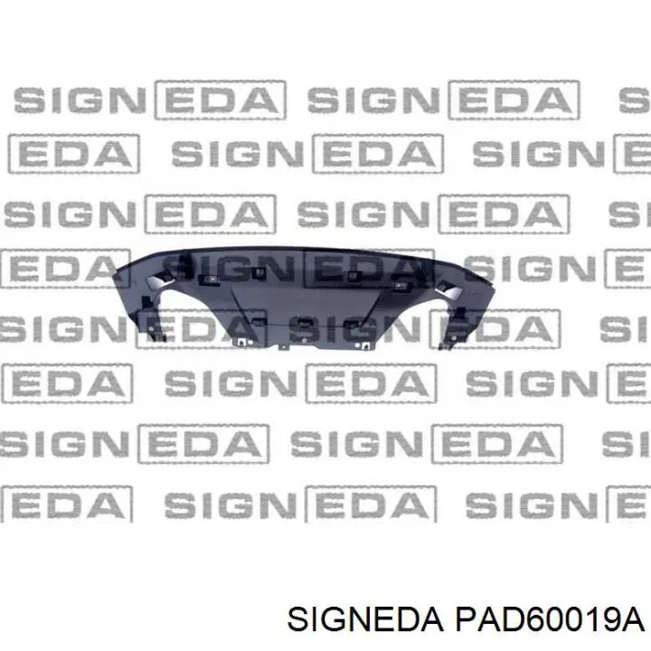 Защита бампера переднего PAD60019A Signeda