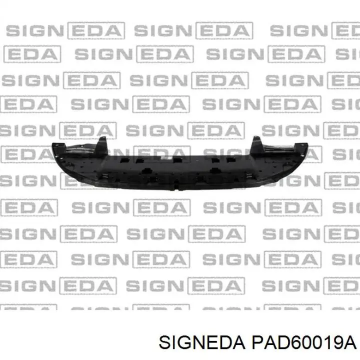 Защита бампера переднего 13X2255 Polcar