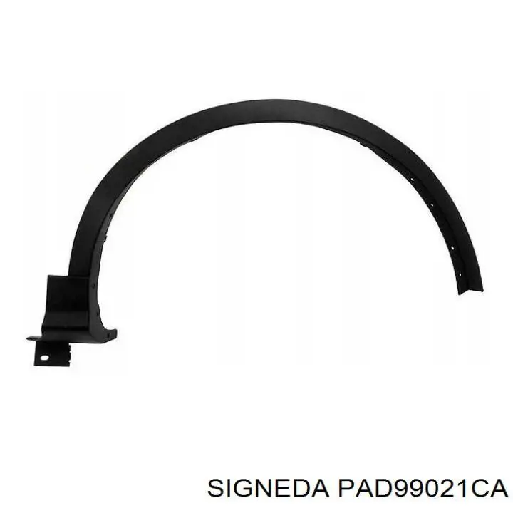 PAD99021CA Signeda заглушка бампера буксировочного крюка передняя