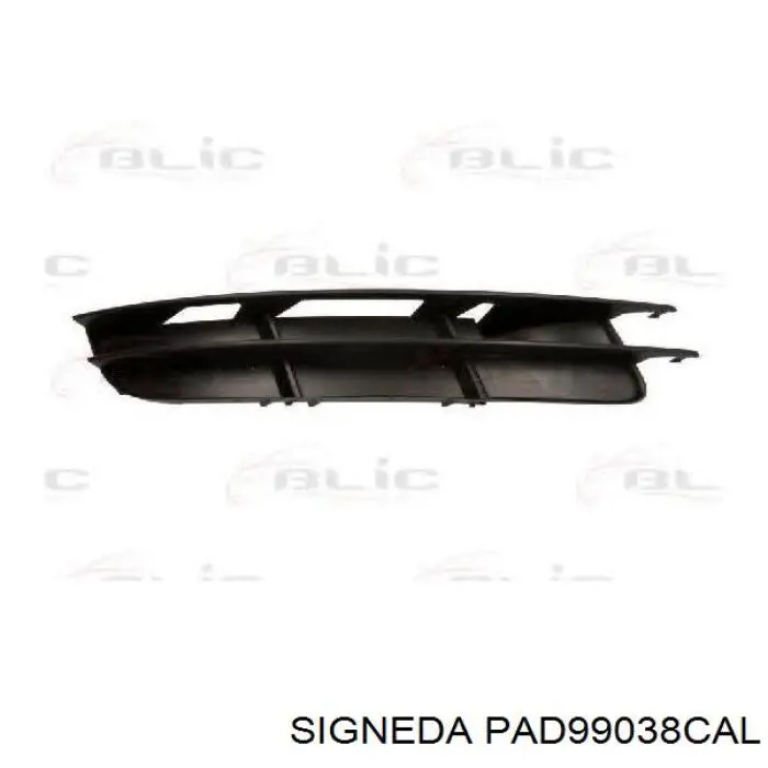 Накладка форсунки омывателя фары передней PAD99038CAL Signeda