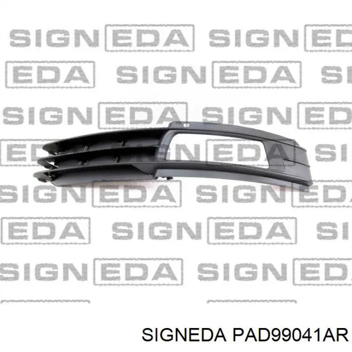 PAD99041AR Signeda решетка бампера переднего правая