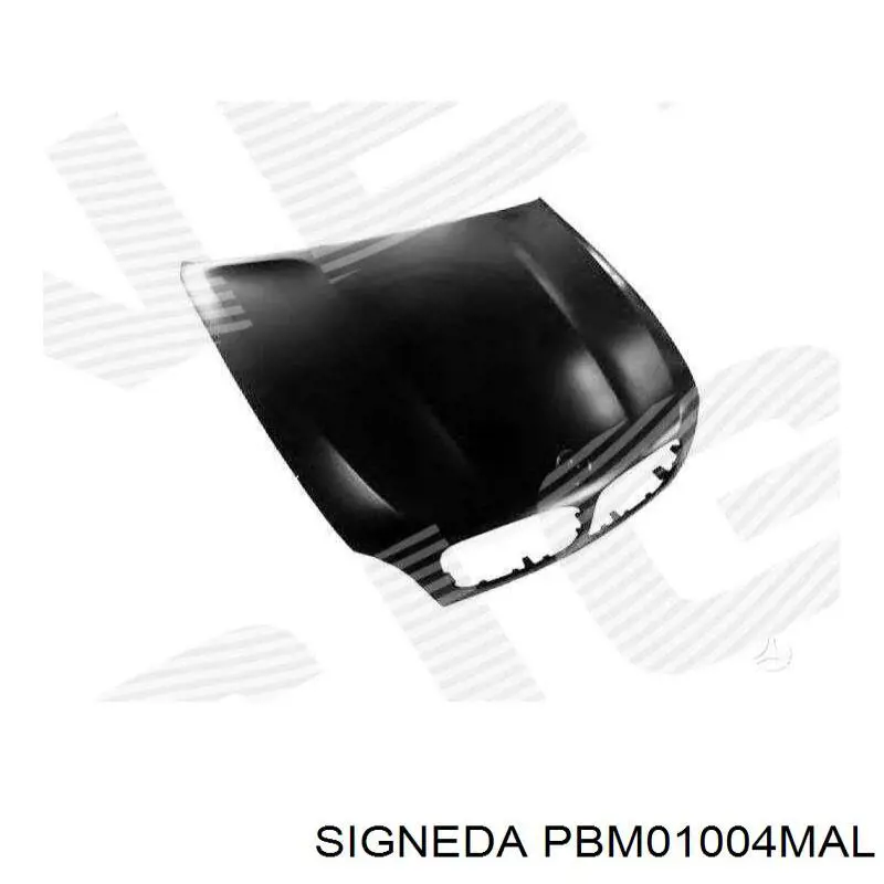 PBM01004MAL Signeda расширитель (накладка арки переднего крыла левый)