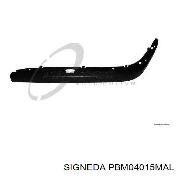 PBM04015MAL Signeda молдинг бампера переднего левый