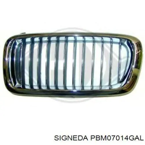 Решетка радиатора левая PBM07014GAL Signeda