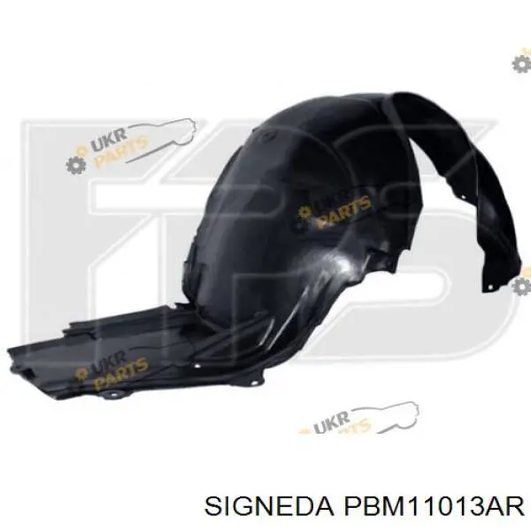 Подкрылок крыла переднего правый задний FPS FP0061392 цена, от 15.31 USD
