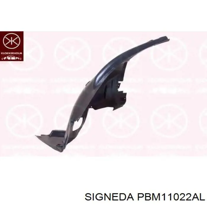 Подкрылок крыла переднего левый Signeda PBM11022AL цена, от 18.93 USD