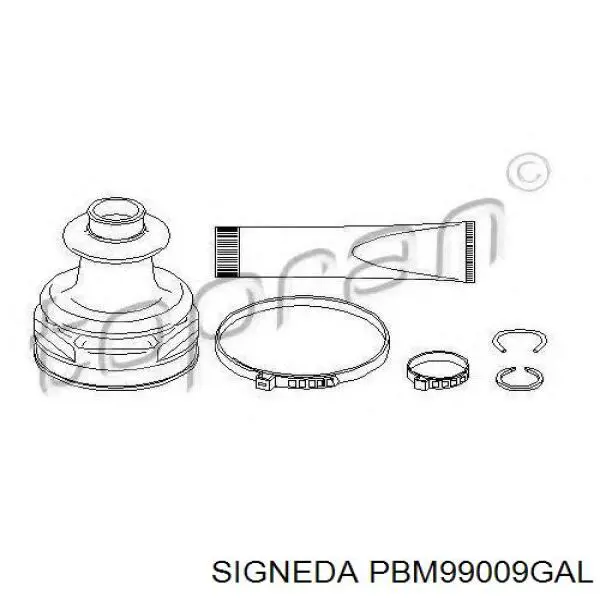 Решетка бампера переднего левая PBM99009GAL Signeda