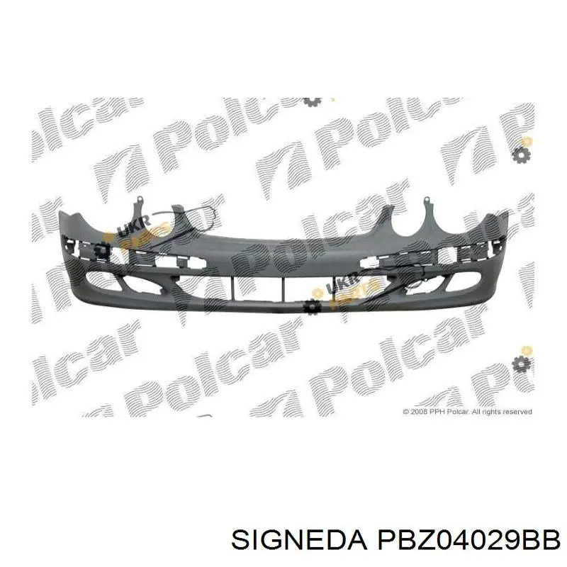 Купить PBZ04029BB Signeda Буфер (бампер) передний