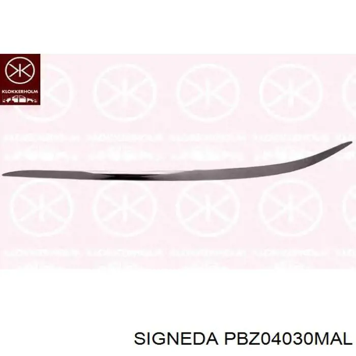 Ободок фары противотуманной Signeda PBZ04030MAL цена, от 19.45 USD
